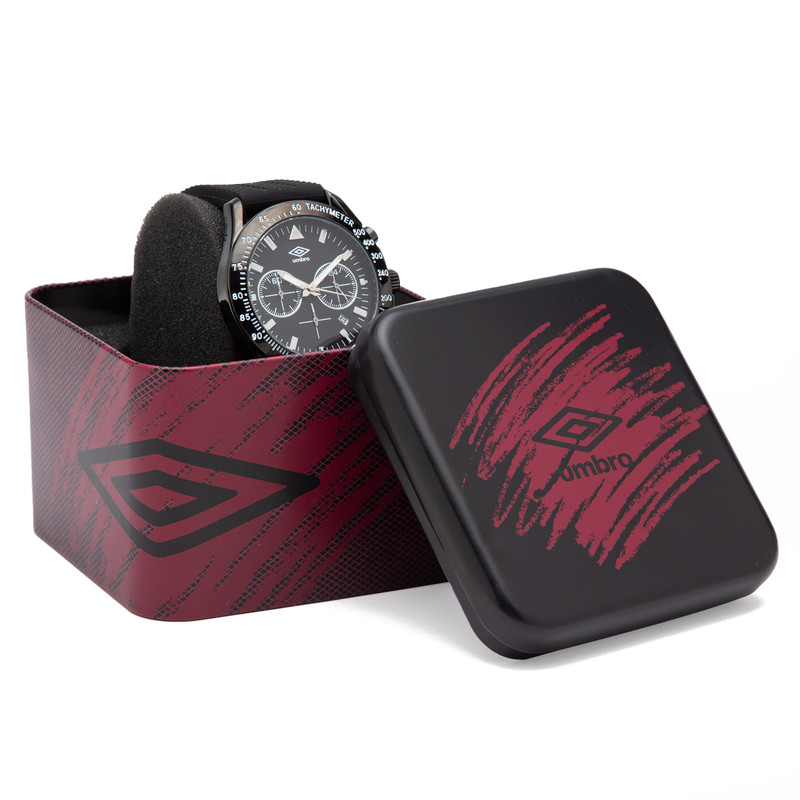 RELOJ UMBRO PLUS UMBP-6600-5 NEGRO HOMBRE - 4