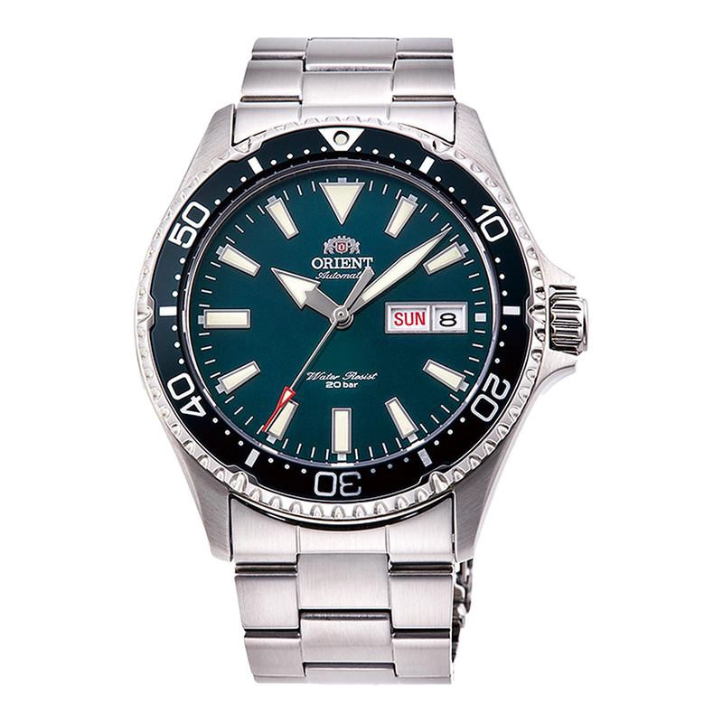 RELOJ ANALOGO HOMBRE ORIENT PLATEADO RA-AA0004E - 1