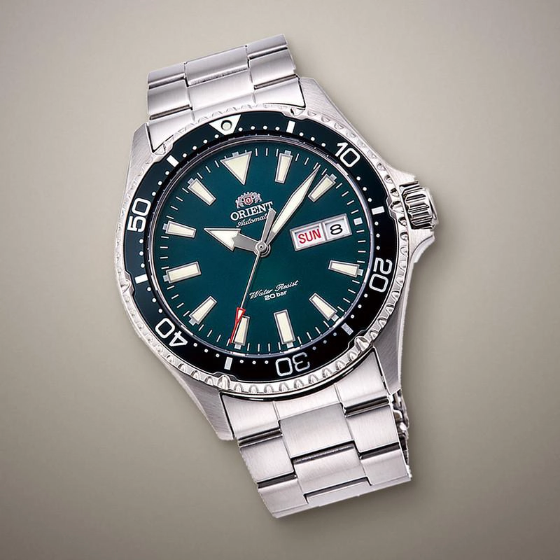RELOJ ANALOGO HOMBRE ORIENT PLATEADO RA-AA0004E - 2