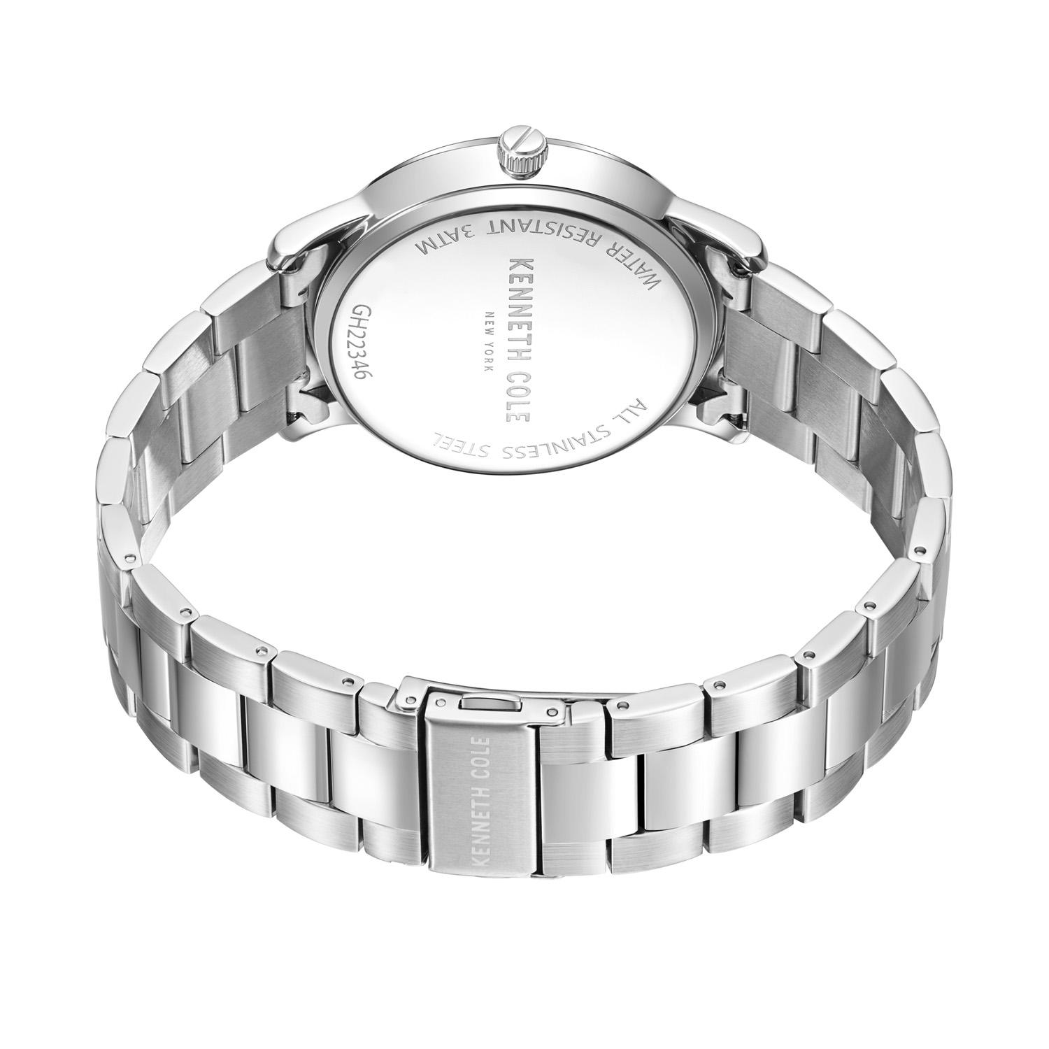 RELOJ KENNETH COLE HOMBRE NEW YORK KCWGH2234603 PLATEADO - 2