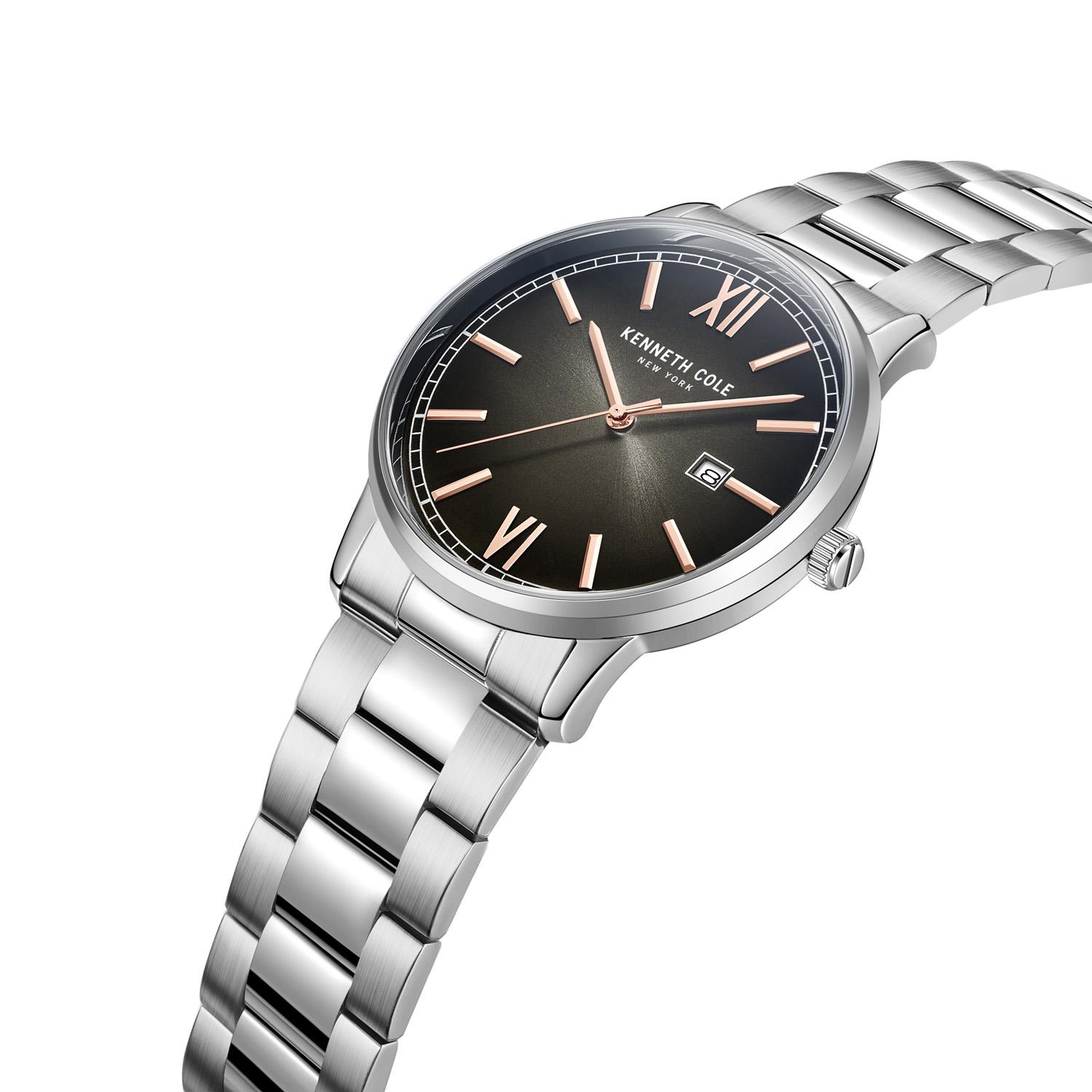 RELOJ KENNETH COLE HOMBRE NEW YORK KCWGH2234603 PLATEADO - 3