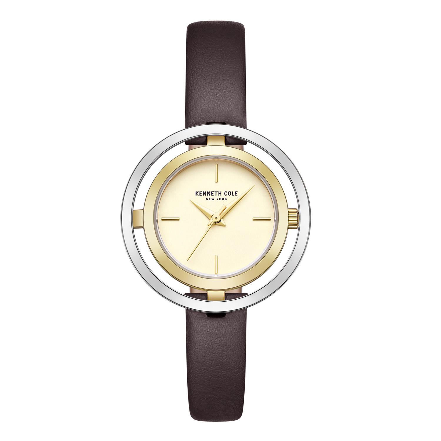 RELOJ KENNETH COLE MUJER NEW YORK KCWLA2237105 CAFE - 1
