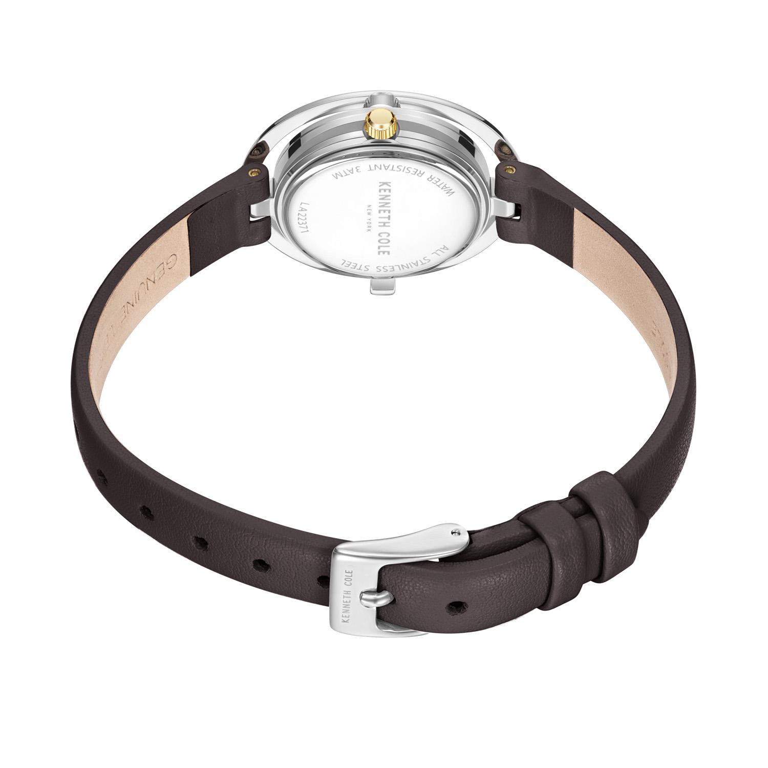 RELOJ KENNETH COLE MUJER NEW YORK KCWLA2237105 CAFE - 2