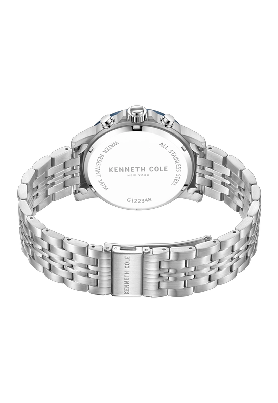 RELOJ KENNETH COLE HOMBRE NEW YORK KCWGI2234801 PLATEADO - 2