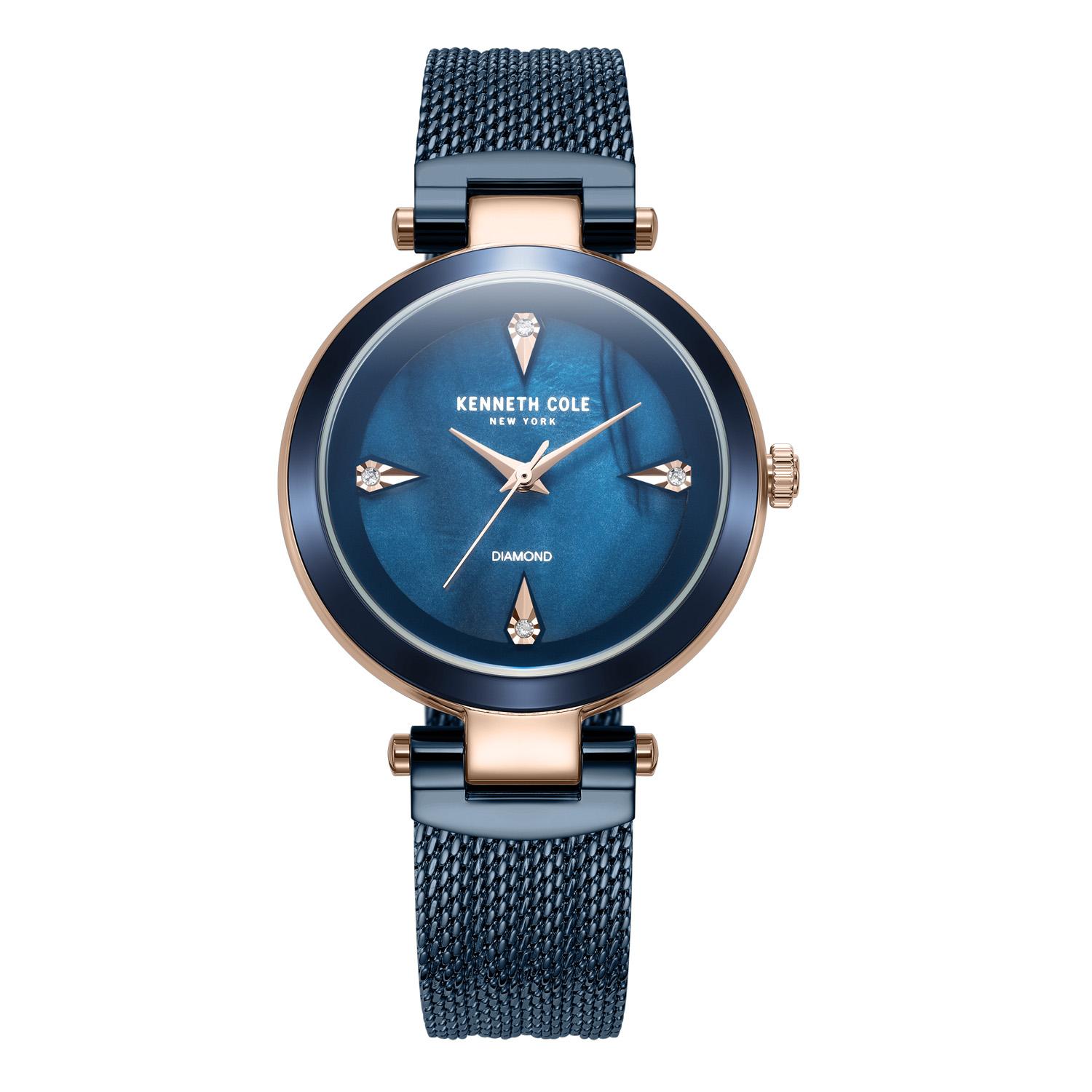 RELOJ KENNETH COLE MUJER NEW YORK KCWLG2236302 AZUL - 1
