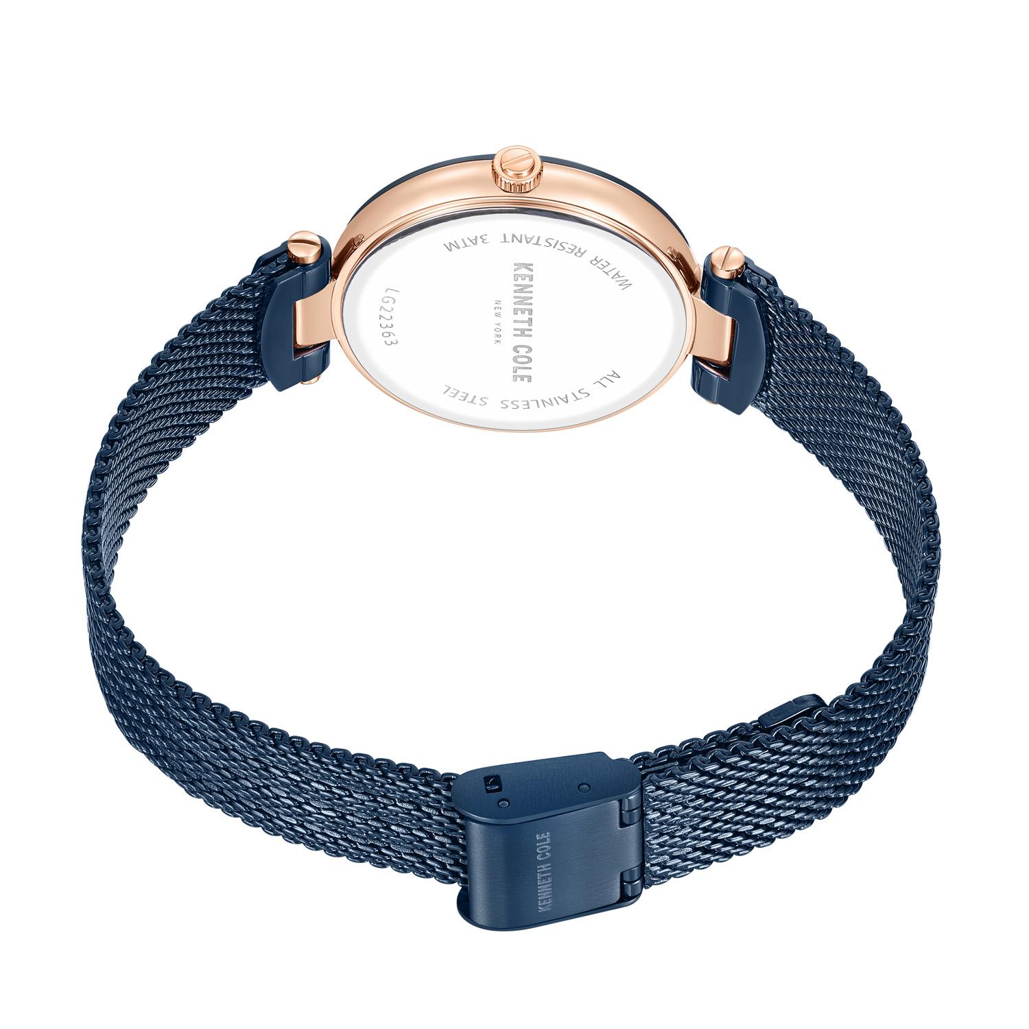 RELOJ KENNETH COLE MUJER NEW YORK KCWLG2236302 AZUL - 2