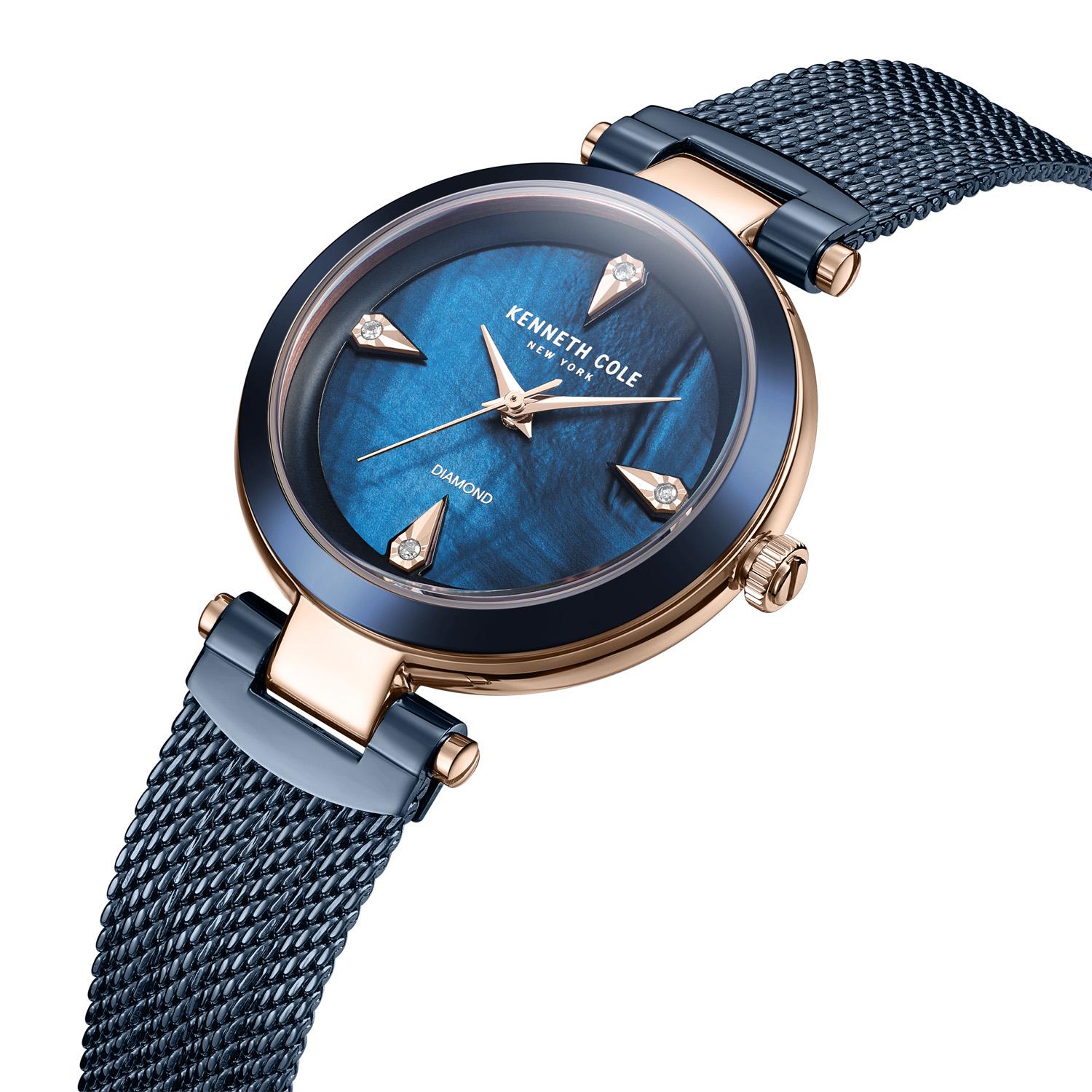 RELOJ KENNETH COLE MUJER NEW YORK KCWLG2236302 AZUL - 3