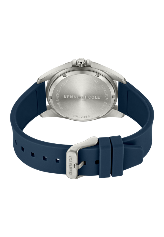 RELOJ KENNETH COLE UNISEX NEW YORK KCWGM2238801 AZUL - 2