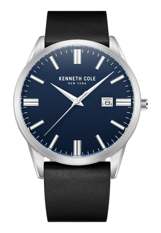 RELOJ KENNETH COLE NEW YORK KCWGB2233601 NEGRO HOMBRE - 1