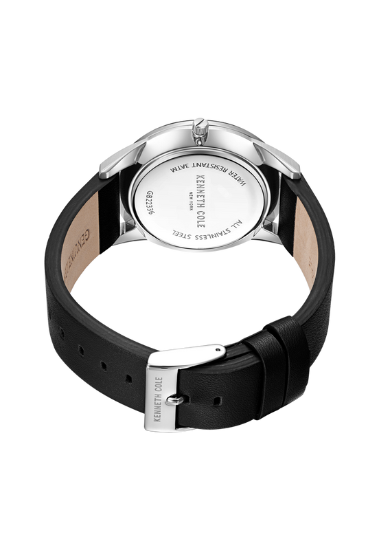 RELOJ KENNETH COLE NEW YORK KCWGB2233601 NEGRO HOMBRE - 2