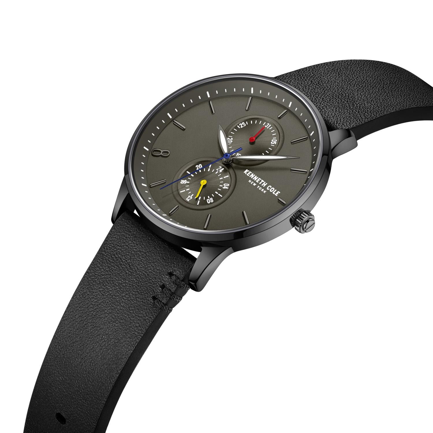 RELOJ KENNETH COLE HOMBRE NEW YORK KCWGF2233403 NEGRO - 3