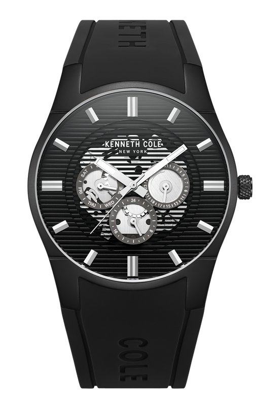RELOJ KENNETH COLE UNISEX NEW YORK KCWGQ2234901 NEGRO - 1