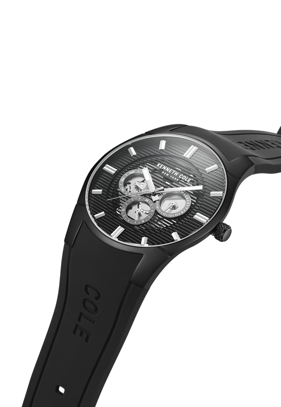 RELOJ KENNETH COLE UNISEX NEW YORK KCWGQ2234901 NEGRO - 3