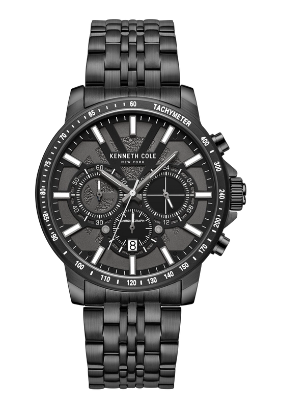 RELOJ KENNETH COLE HOMBRE NEW YORK KCWGI2234802 NEGRO