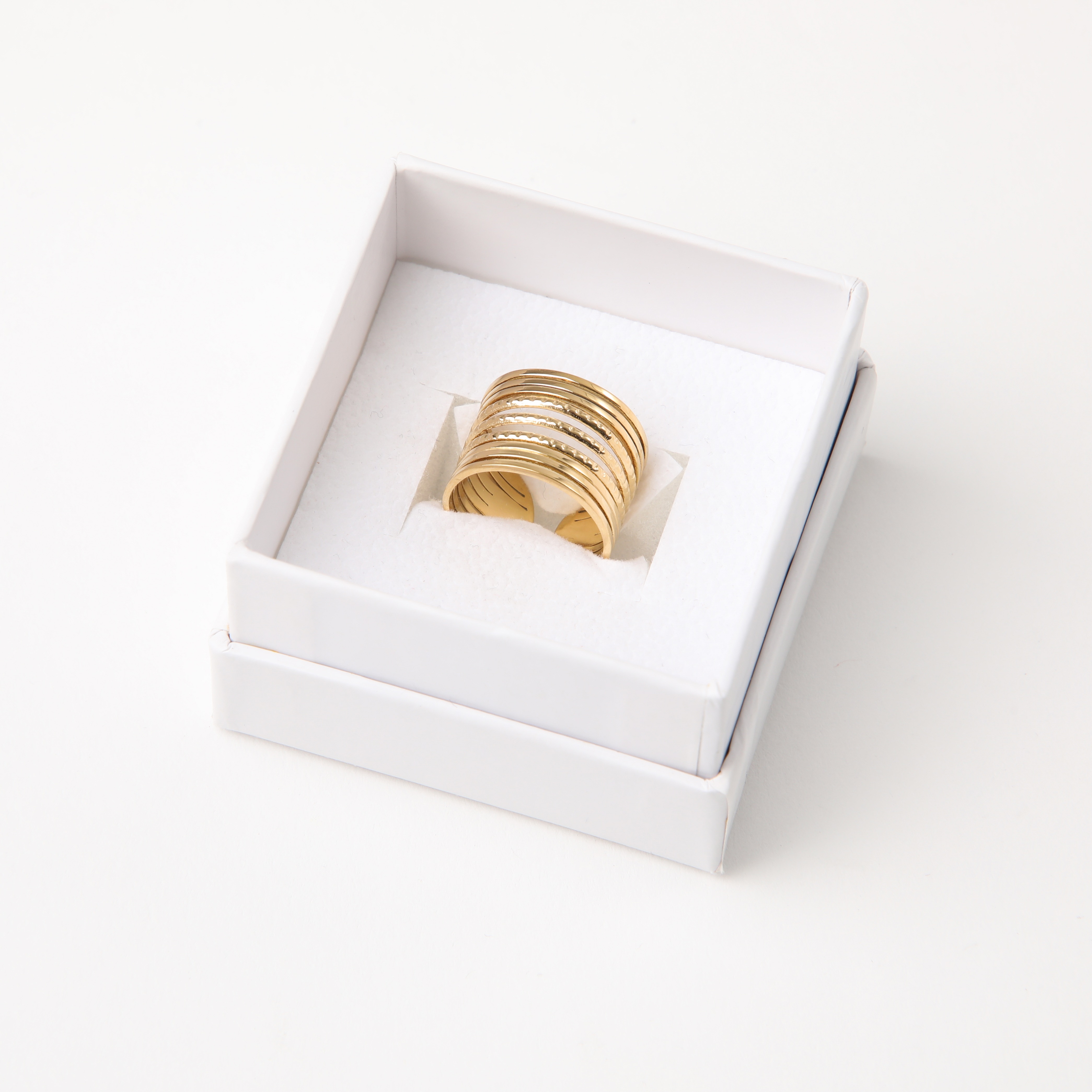 ANILLO 19V69 ITALIA ITALIA DORADO MUJER - 3