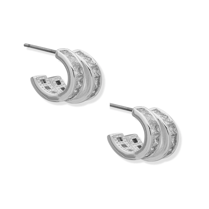 AROS METAL ANNE KLEIN PLATEADO MUJER - 2
