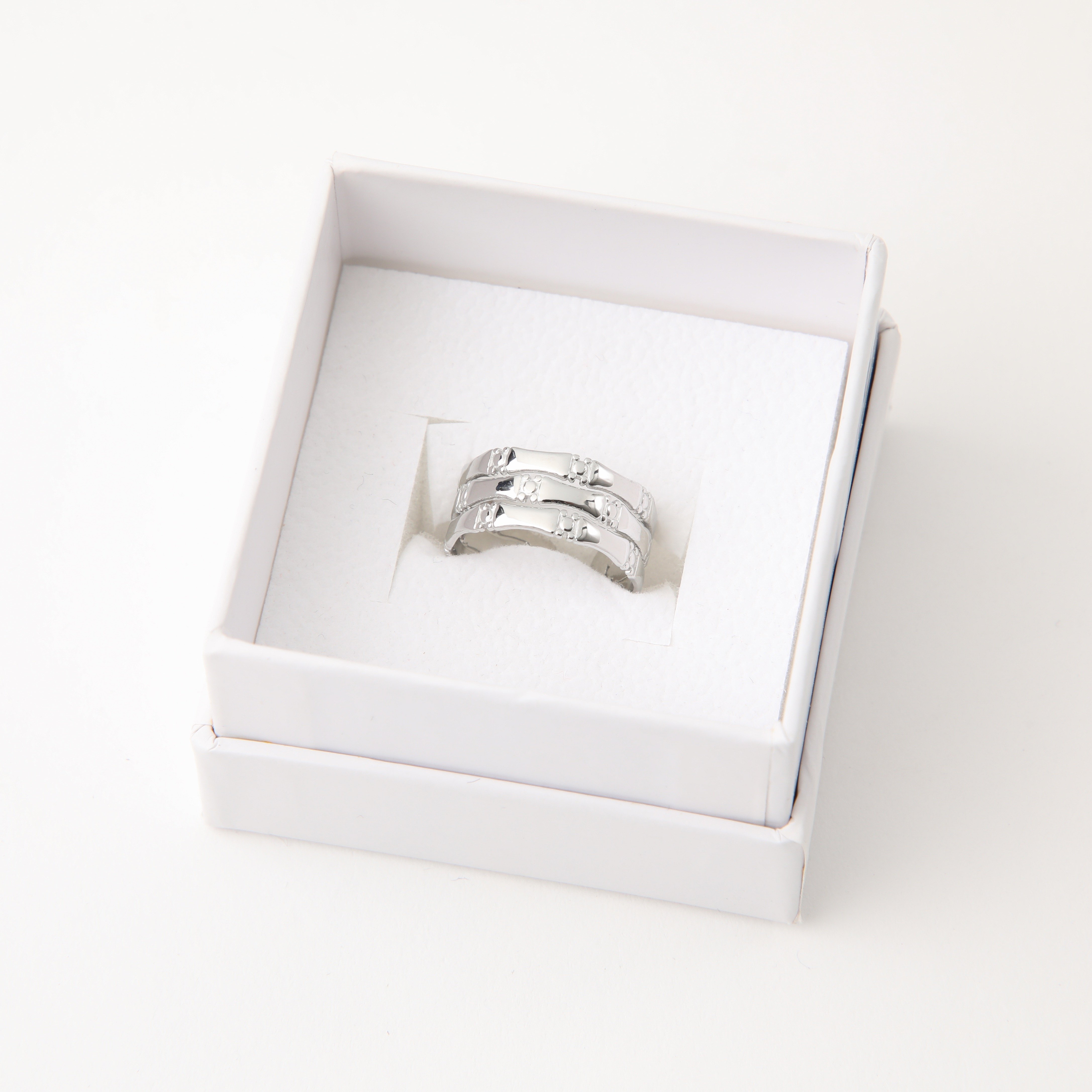 ANILLO 19V69 ITALIA ITALIA PLATEADO MUJER - 3