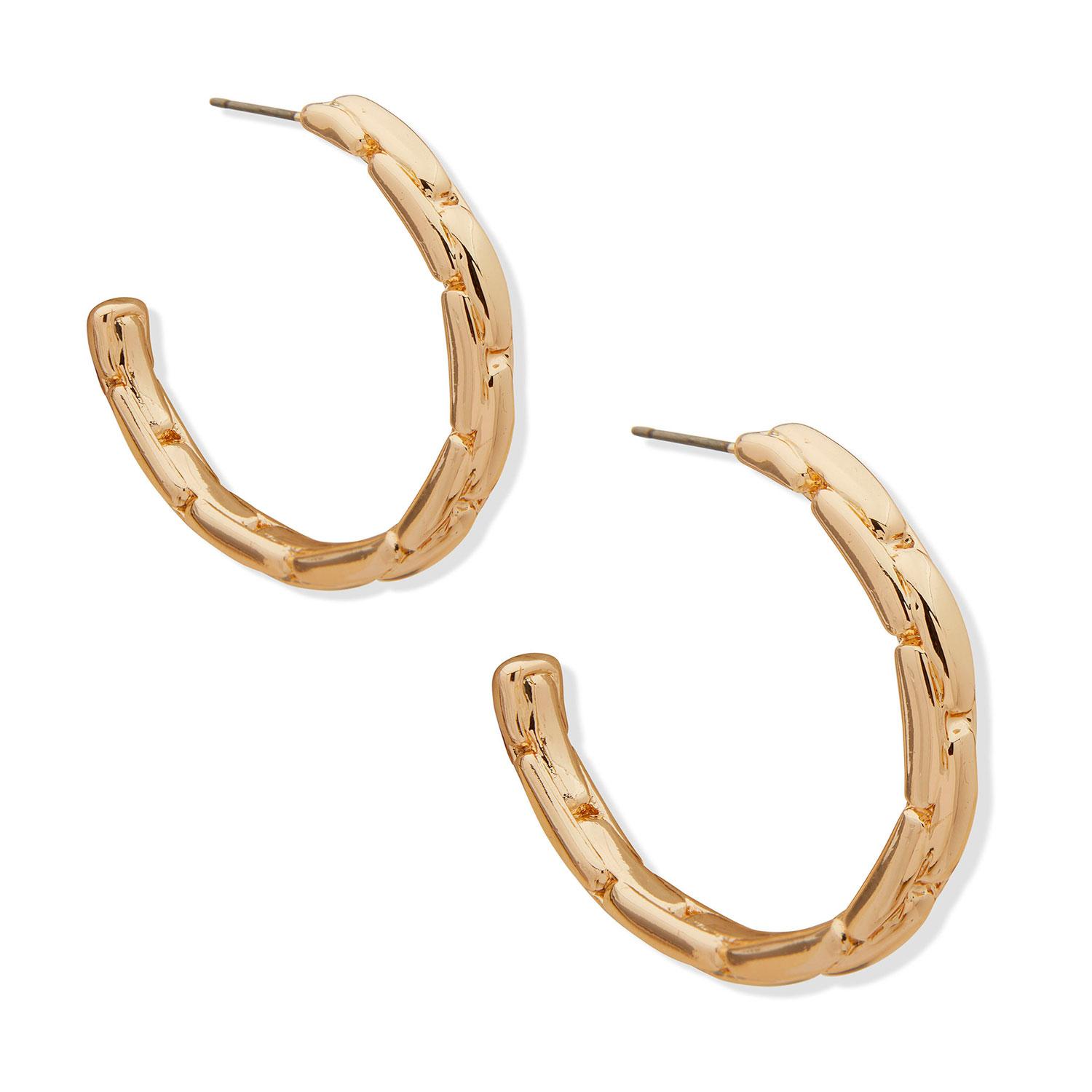 ARGOLLAS METAL ANNE KLEIN DORADO MUJER - 2