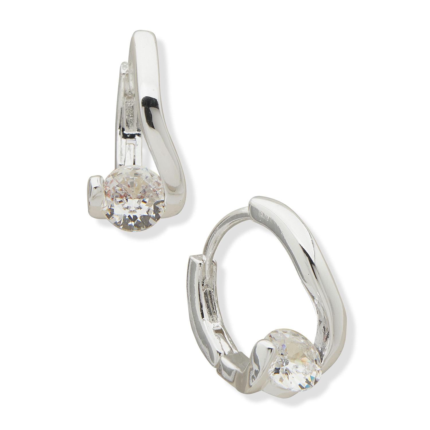AROS METAL ANNE KLEIN PLATEADO MUJER - 1