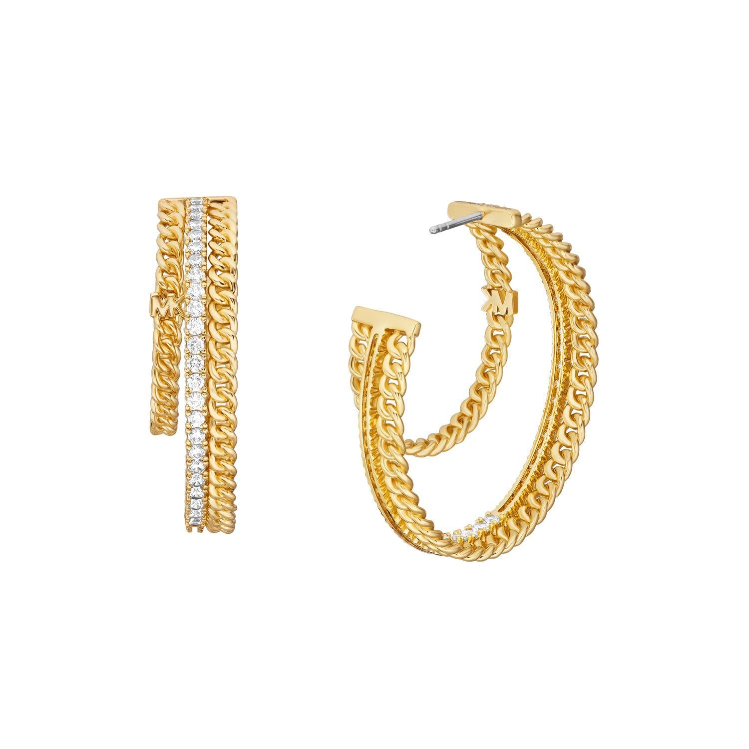 ARGOLLAS MICHAEL KORS DORADO MUJER - 2