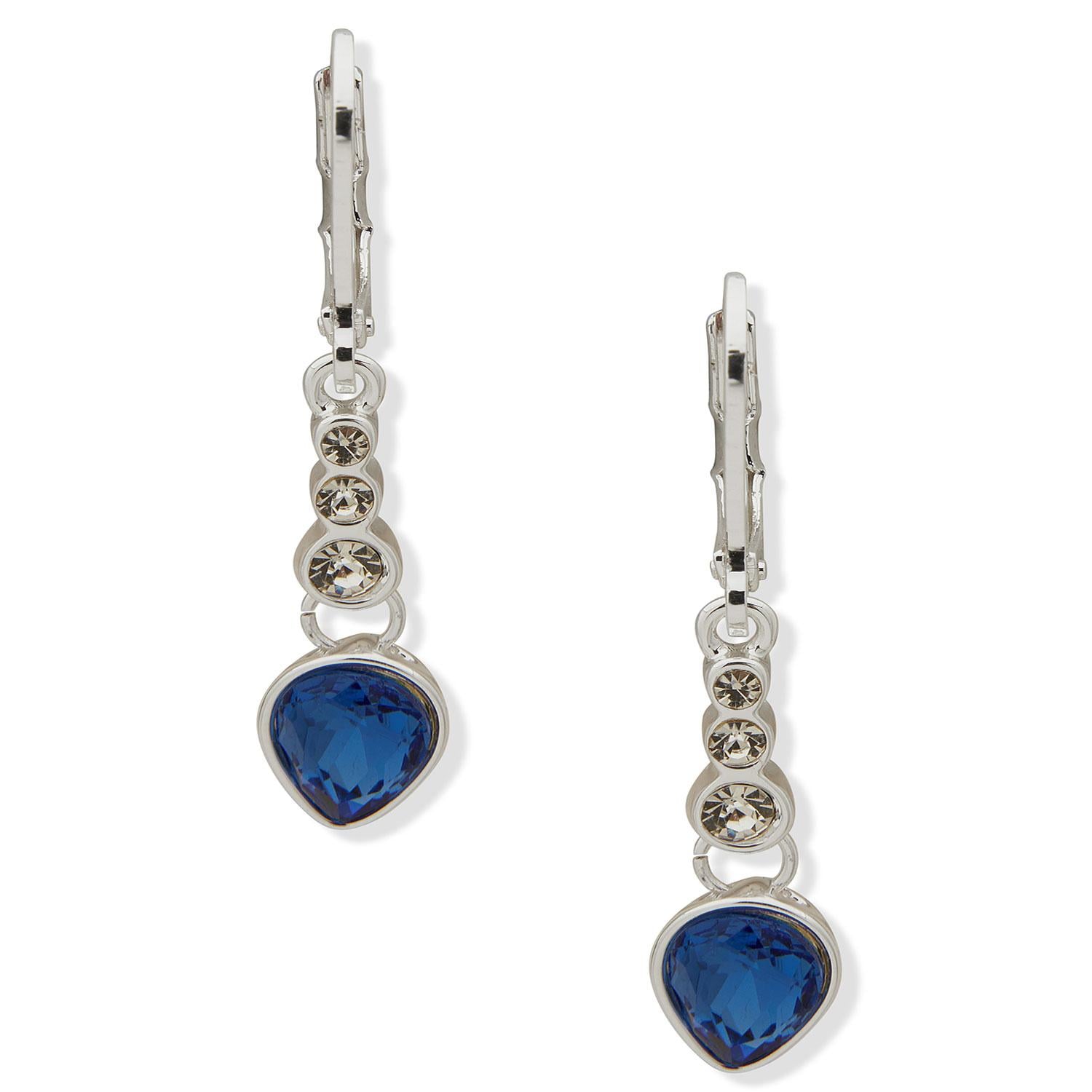AROS METAL ANNE KLEIN COLGANTES AZUL MUJER - 1