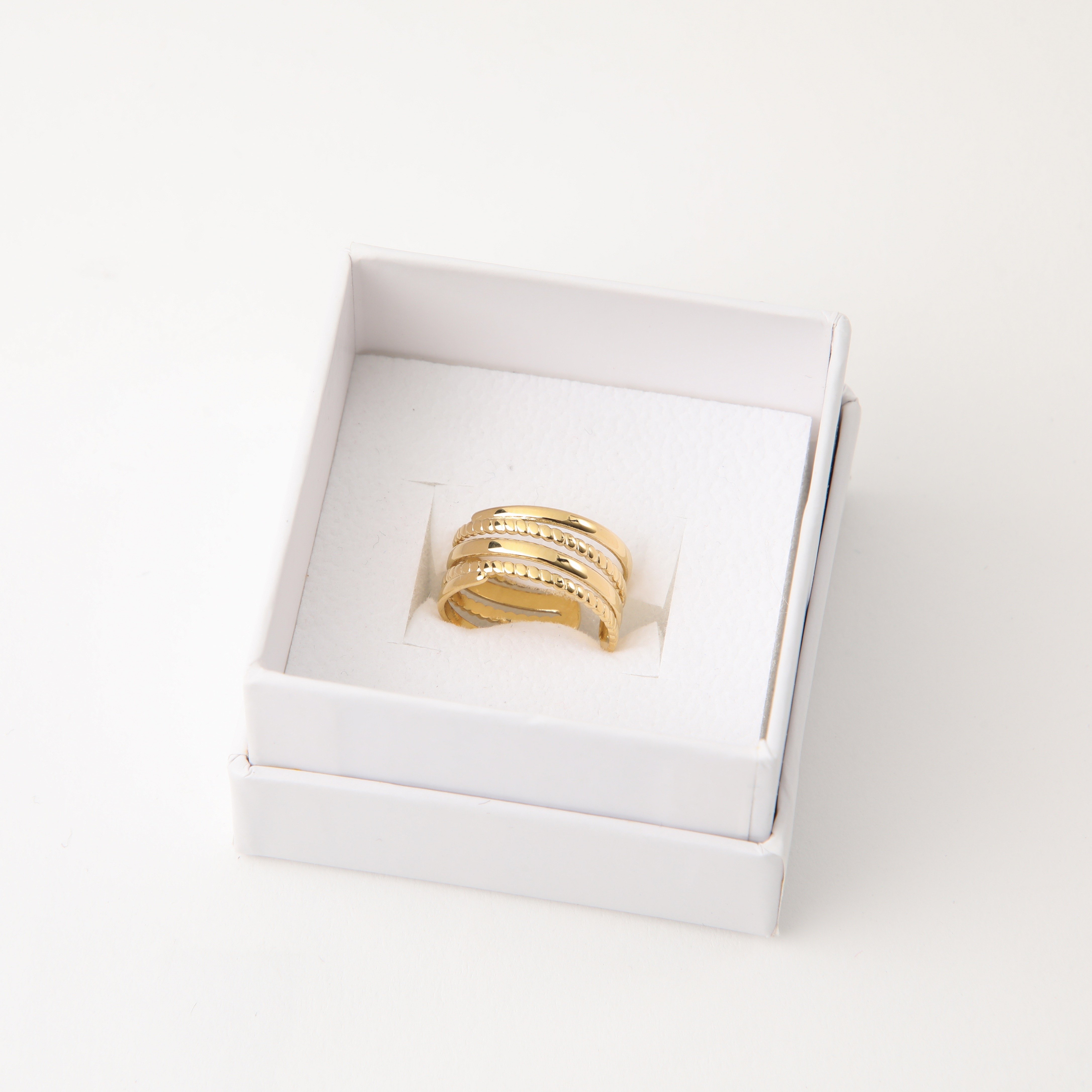 ANILLO 19V69 ITALIA ITALIA DORADO MUJER - 3