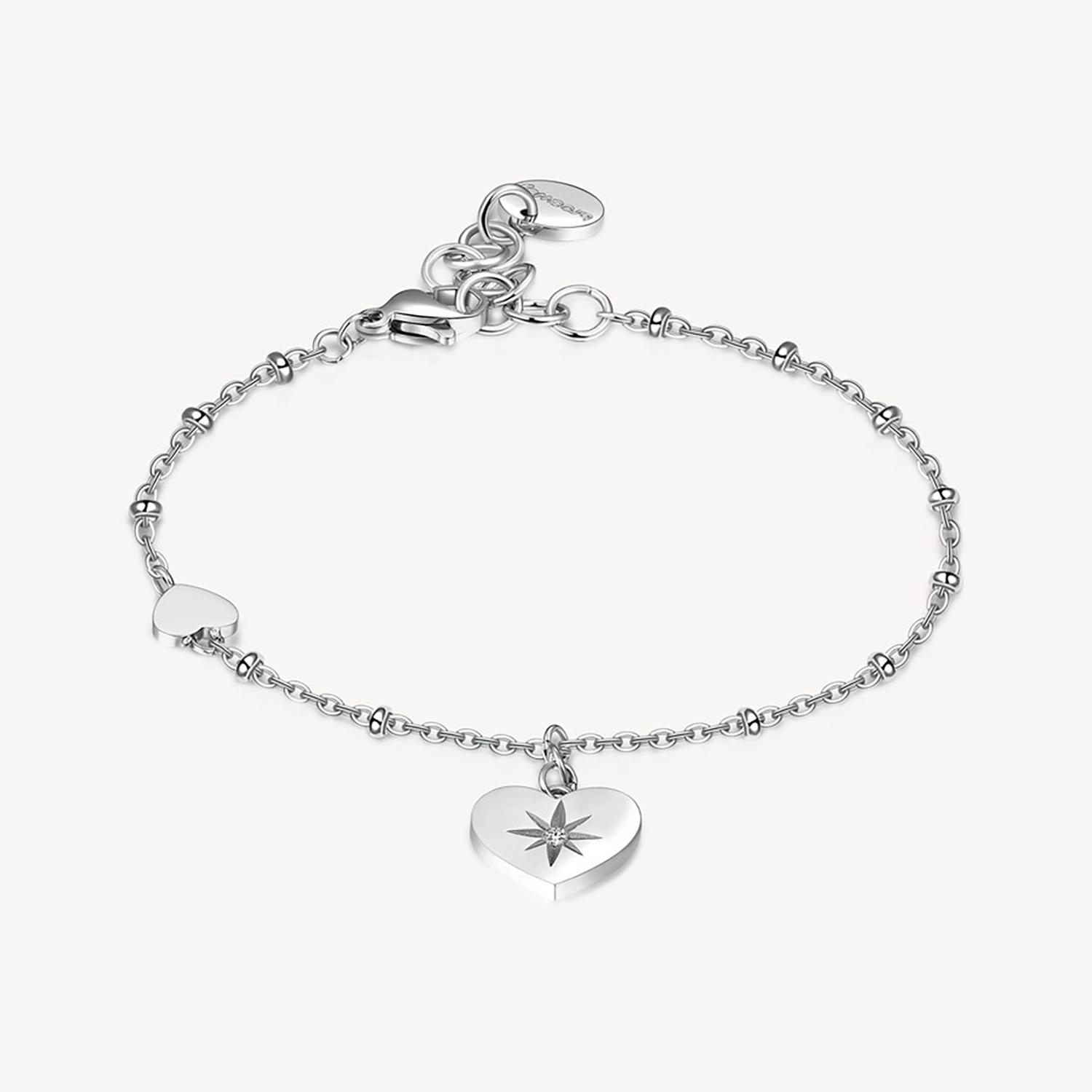 PULSERA BROSWAY PLATEADO MUJER ACERO - 1