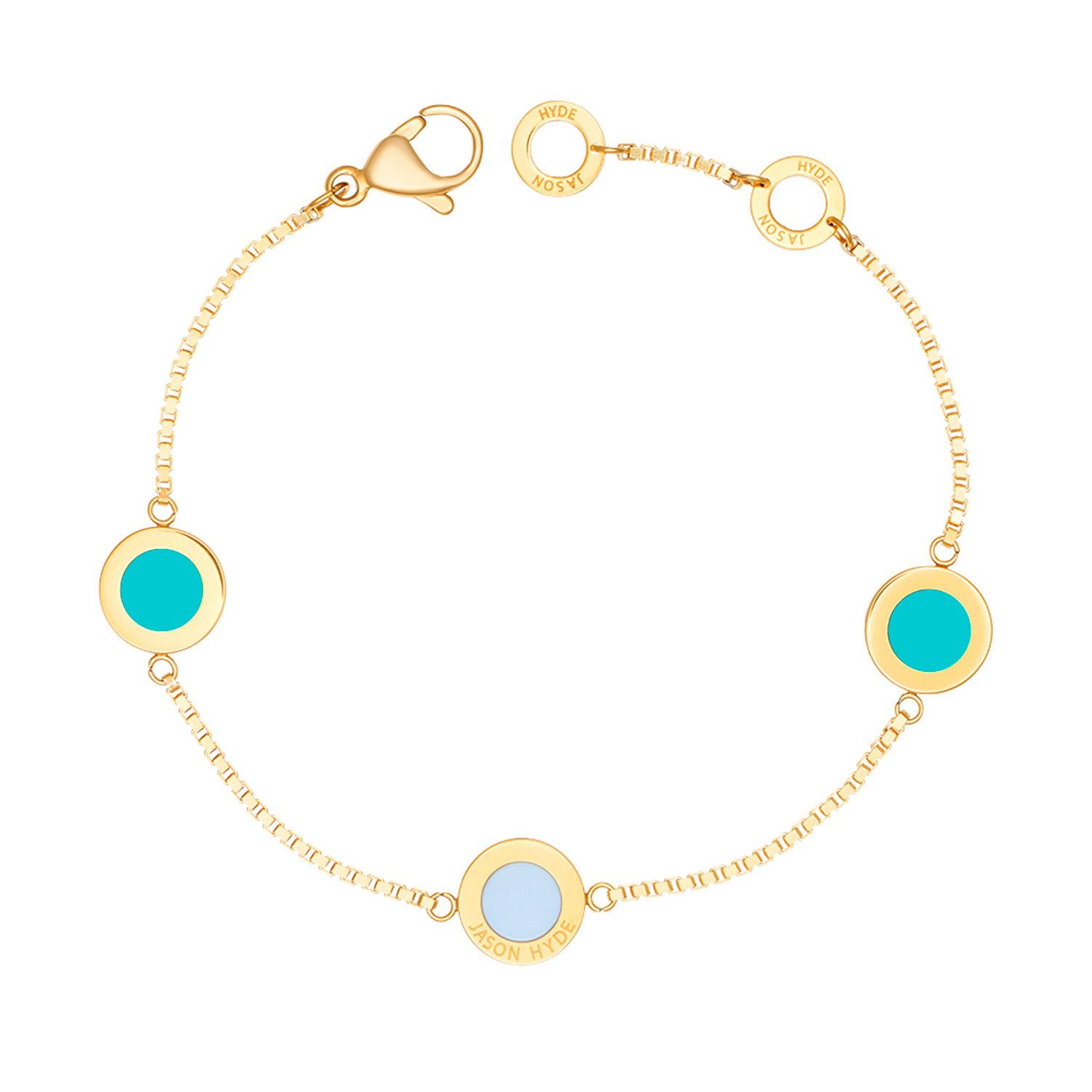 PULSERA JASON HYDE TURQUESA MUJER - 1