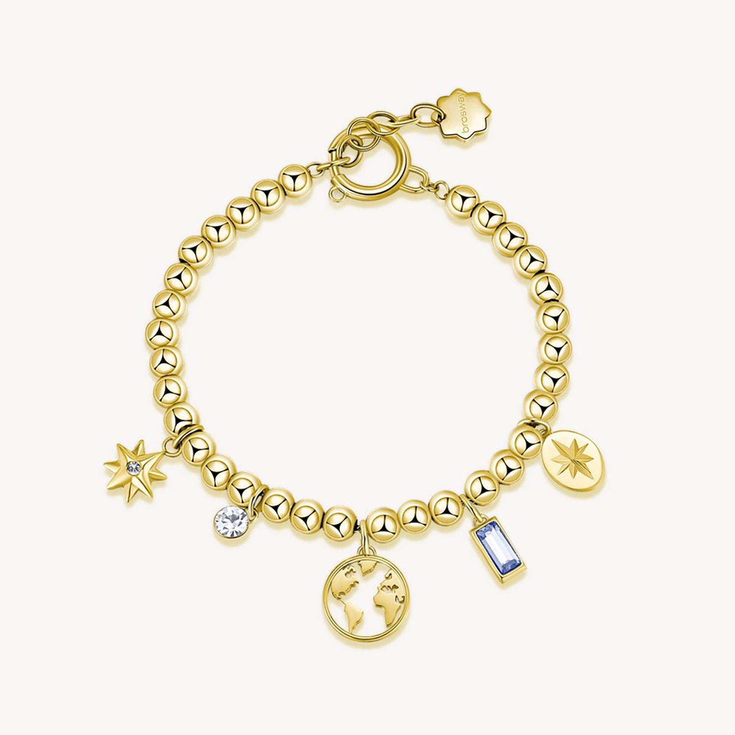PULSERA BROSWAY DORADO MUJER ACERO - 1