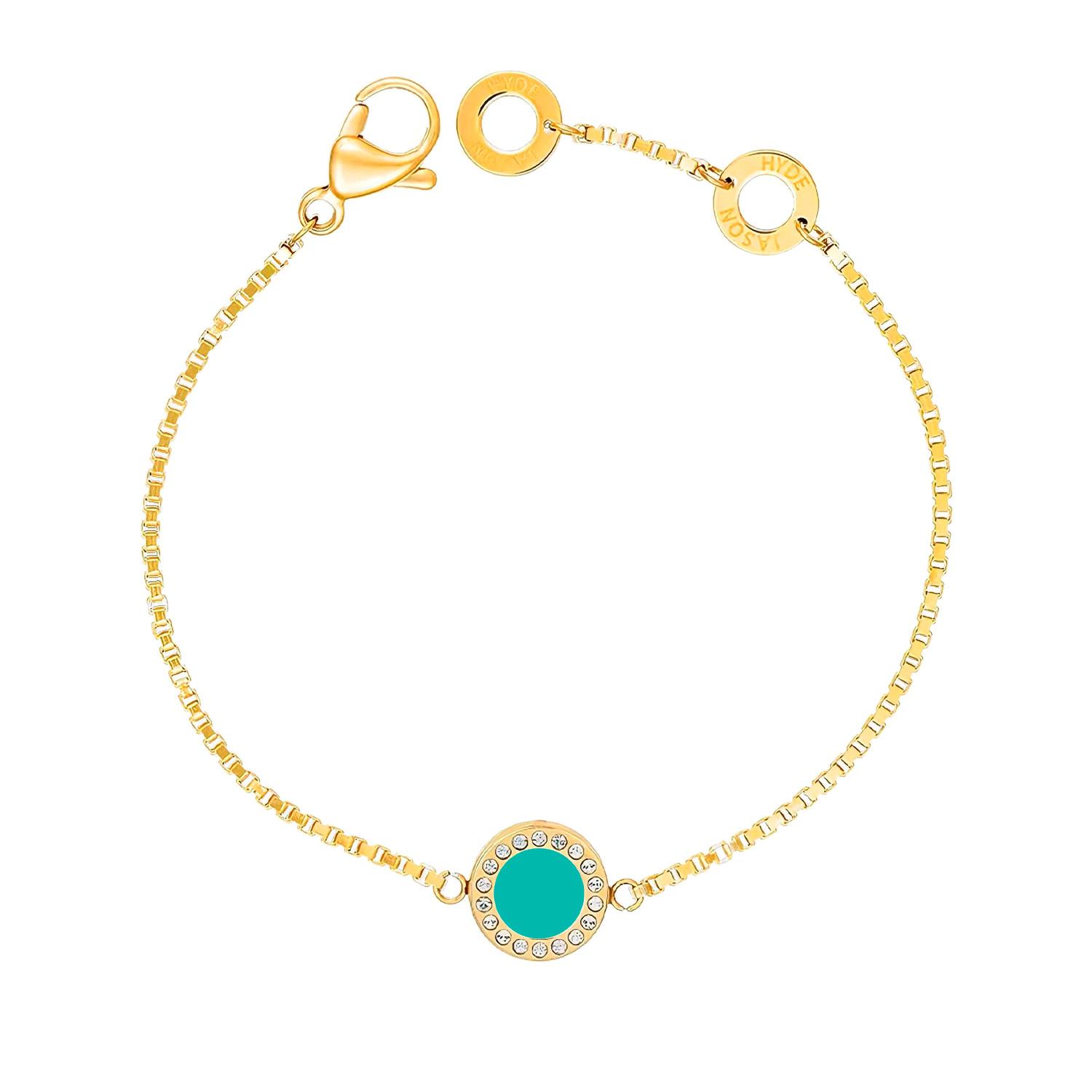 PULSERA JASON HYDE TURQUESA MUJER PLATA - 1