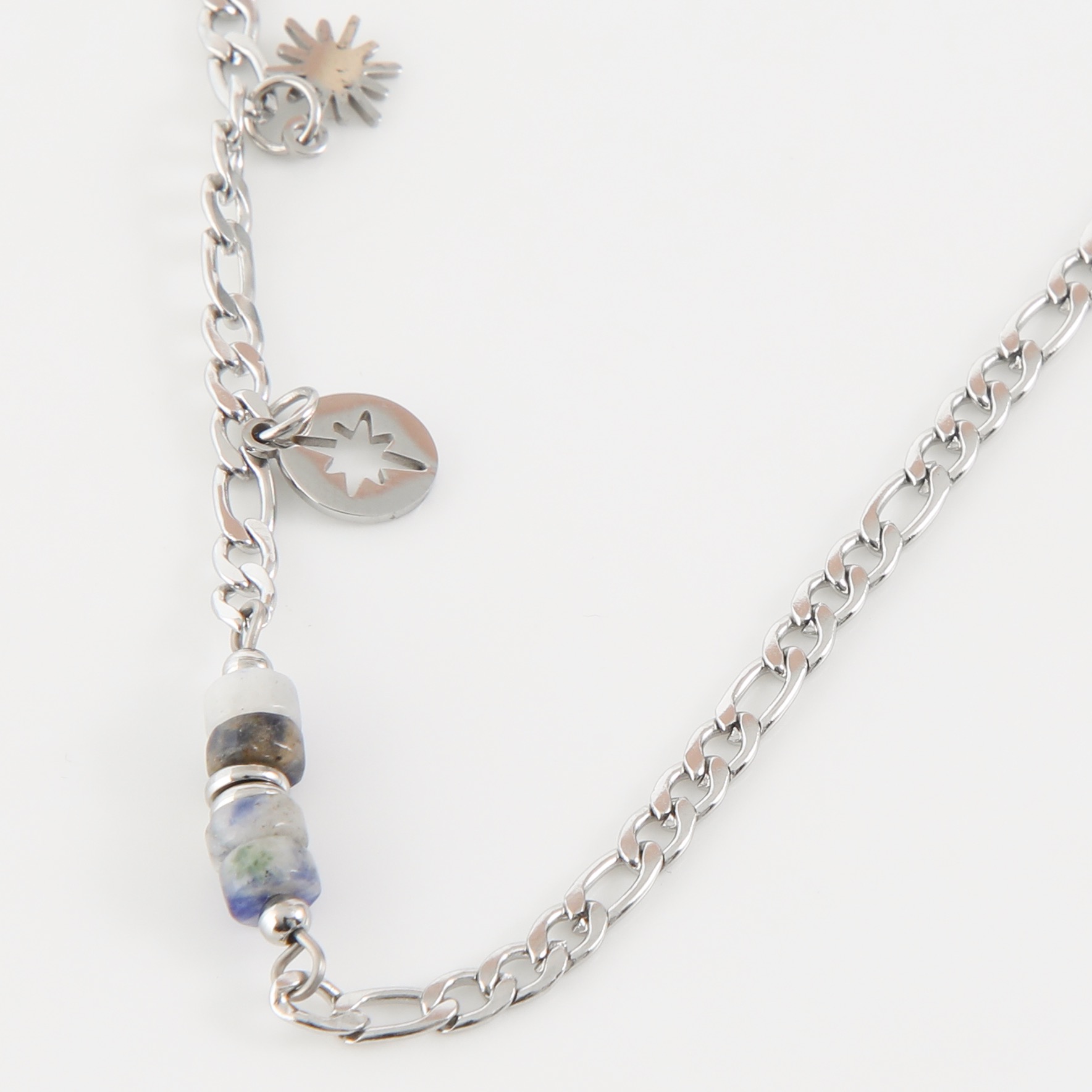 PULSERA 19V69 ITALIA ITALIA PLATEADO MUJER ACERO - 2