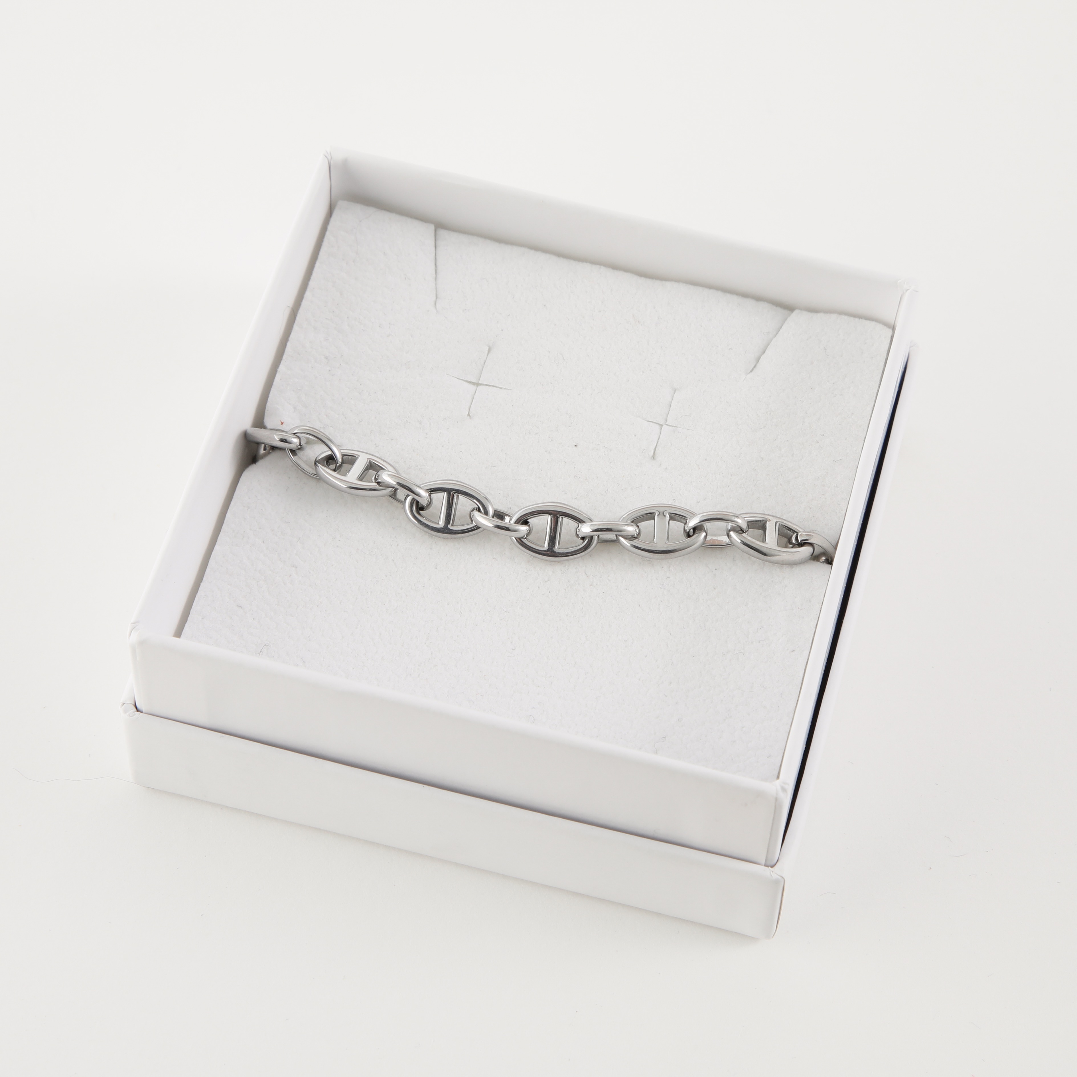 PULSERA 19V69 ITALIA ITALIA PLATEADO MUJER ACERO - 2