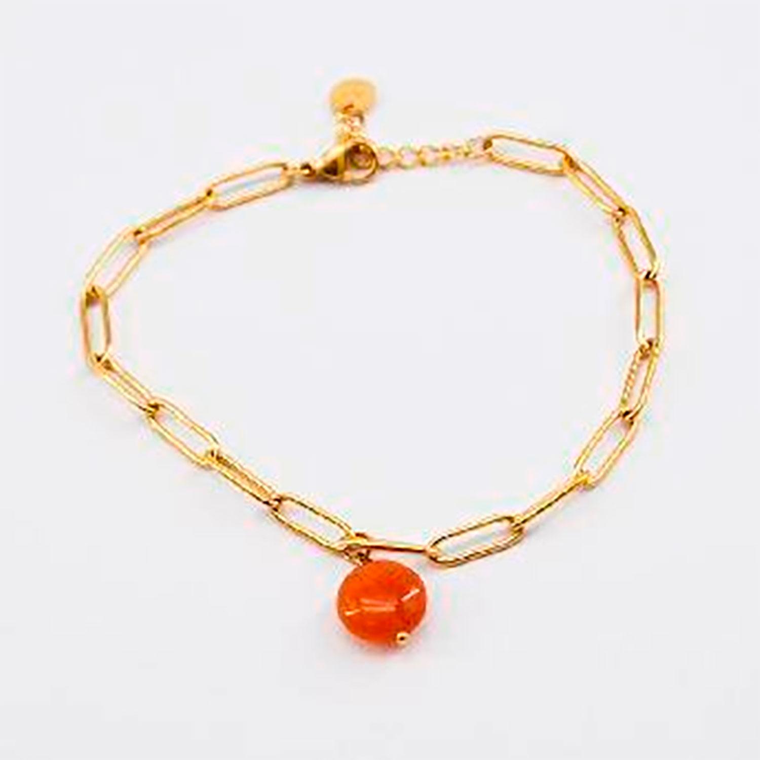 PULSERA 19V69 ITALIA ITALIA DORADO MUJER ACERO - 1