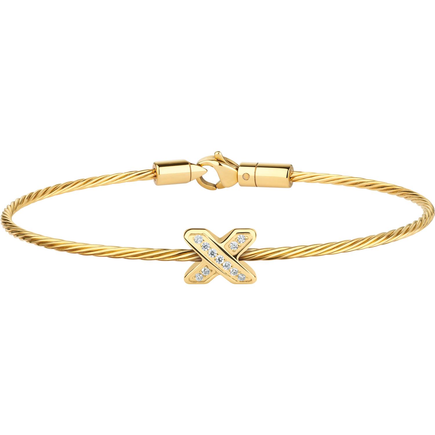 PULSERA BERING DORADO MUJER ACERO - 1