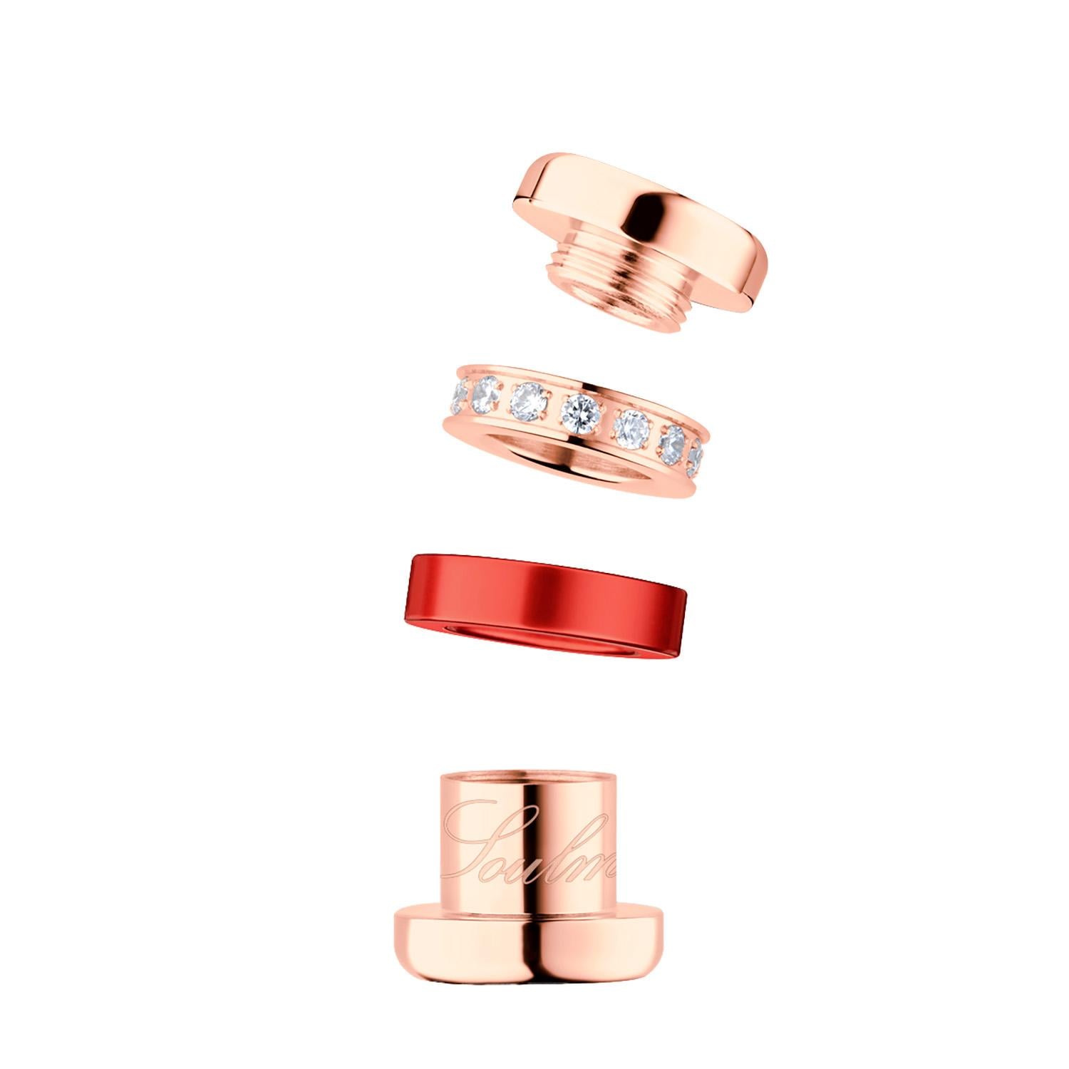 CHARM BERING DORADO MUJER - 2