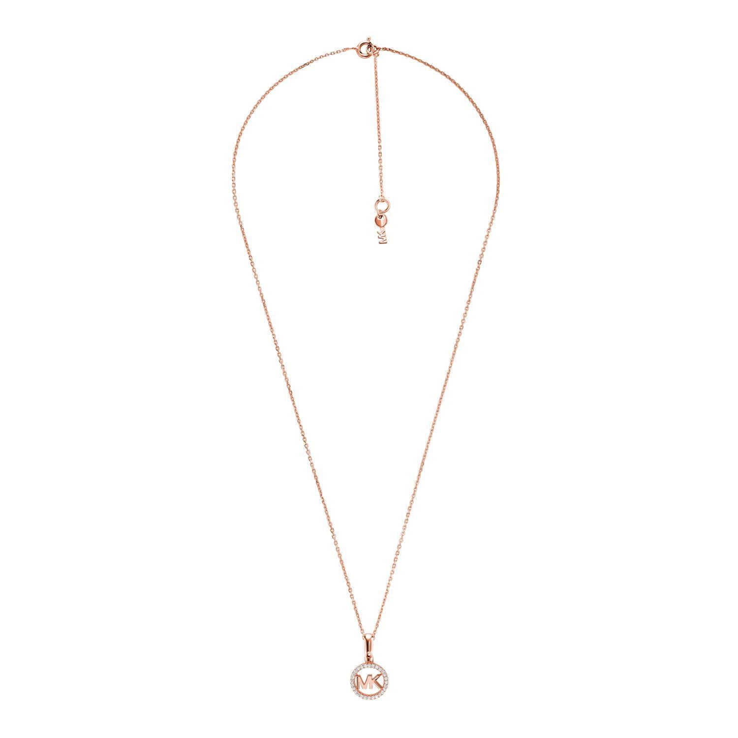 COLLAR MICHAEL KORS ORO ROSA MUJER - 2