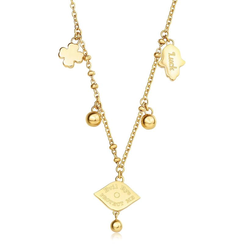 COLLAR MUJER BROSWAY DORADO BHKN098 - 3