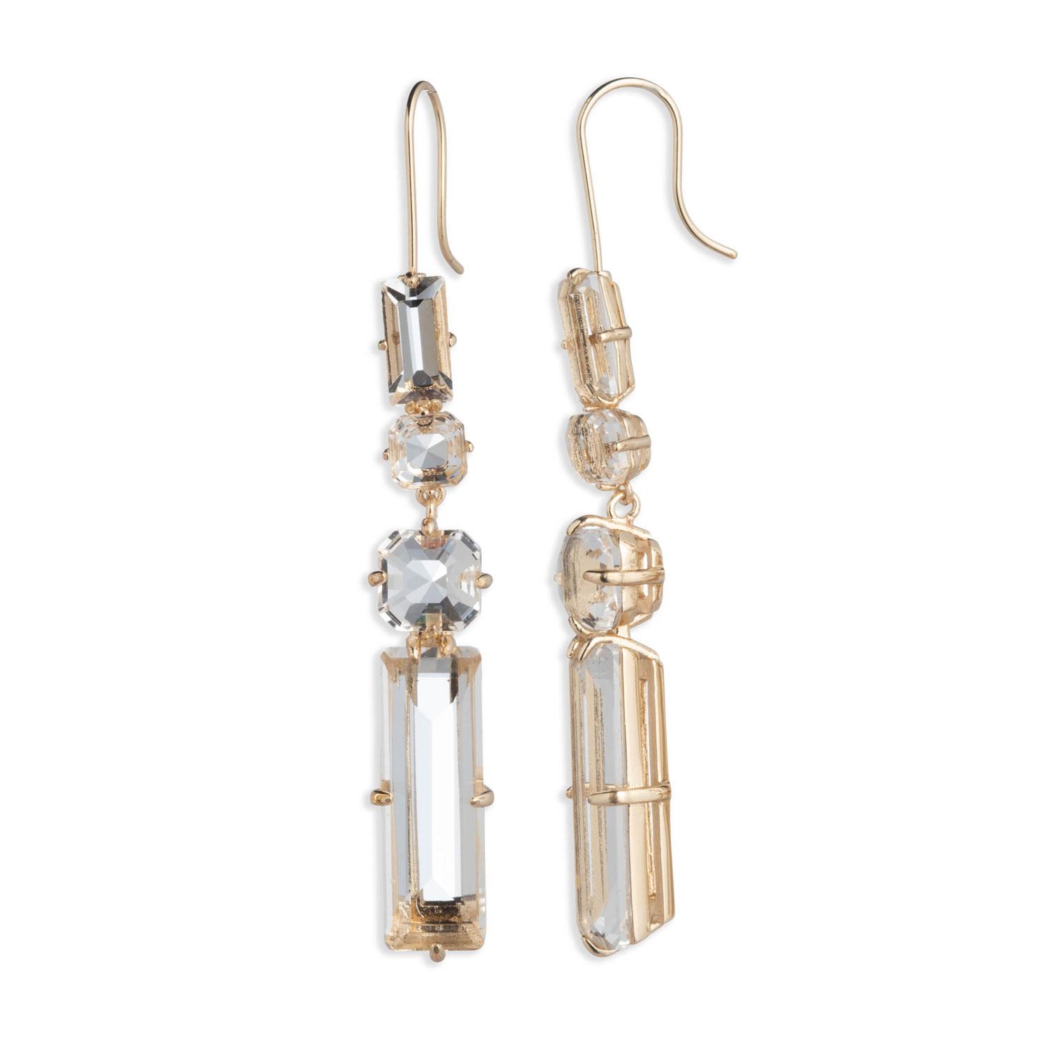 AROS METAL RALPH LAUREN COLGANTES CRISTAL MUJER - 1
