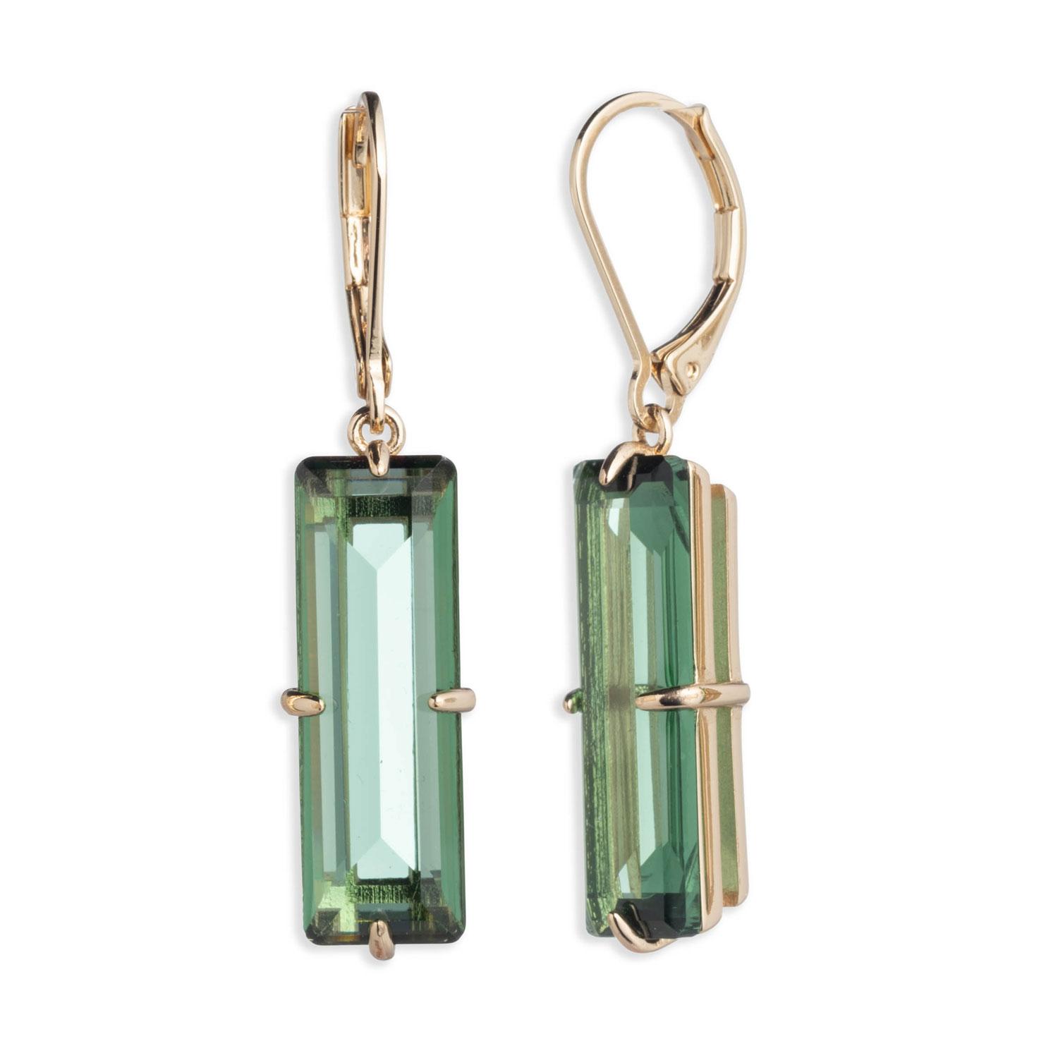 AROS METAL RALPH LAUREN COLGANTES VERDE MUJER - 1