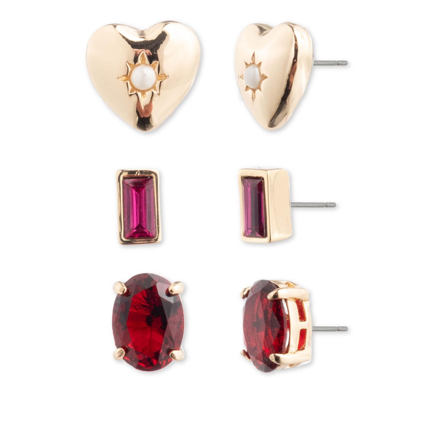 SET DE AROS METAL RALPH LAUREN DORADO MUJER - 1