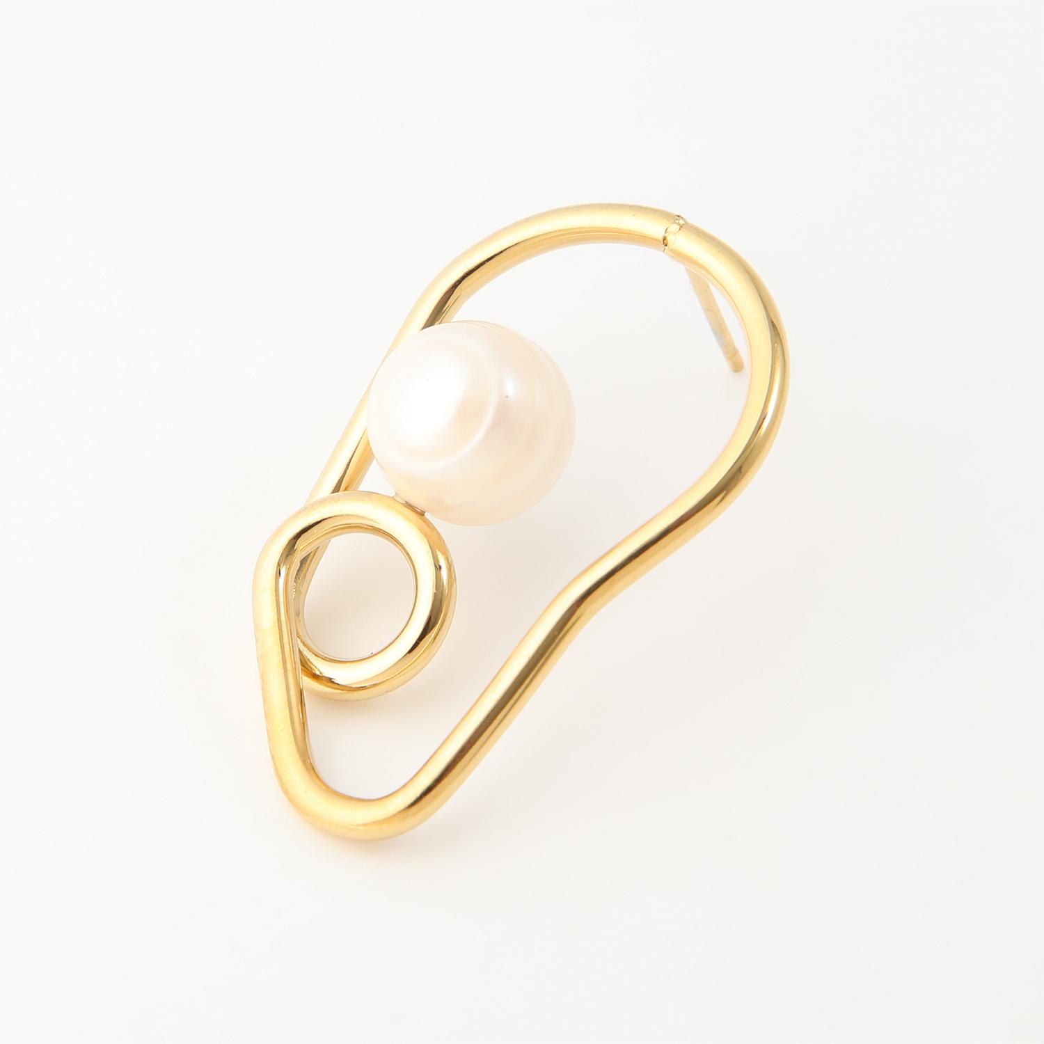AROS ACERO INOXIDABLE 19V69 ITALIA DORADO - 2