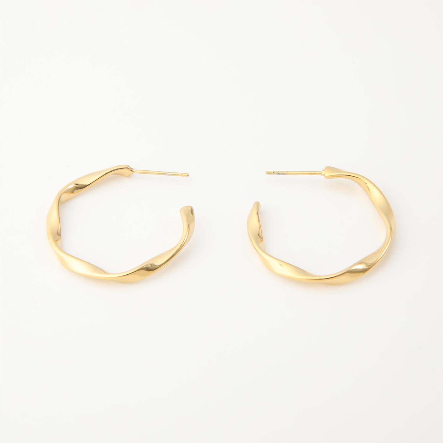 AROS ACERO INOXIDABLE 19V69 ITALIA DORADO - 1