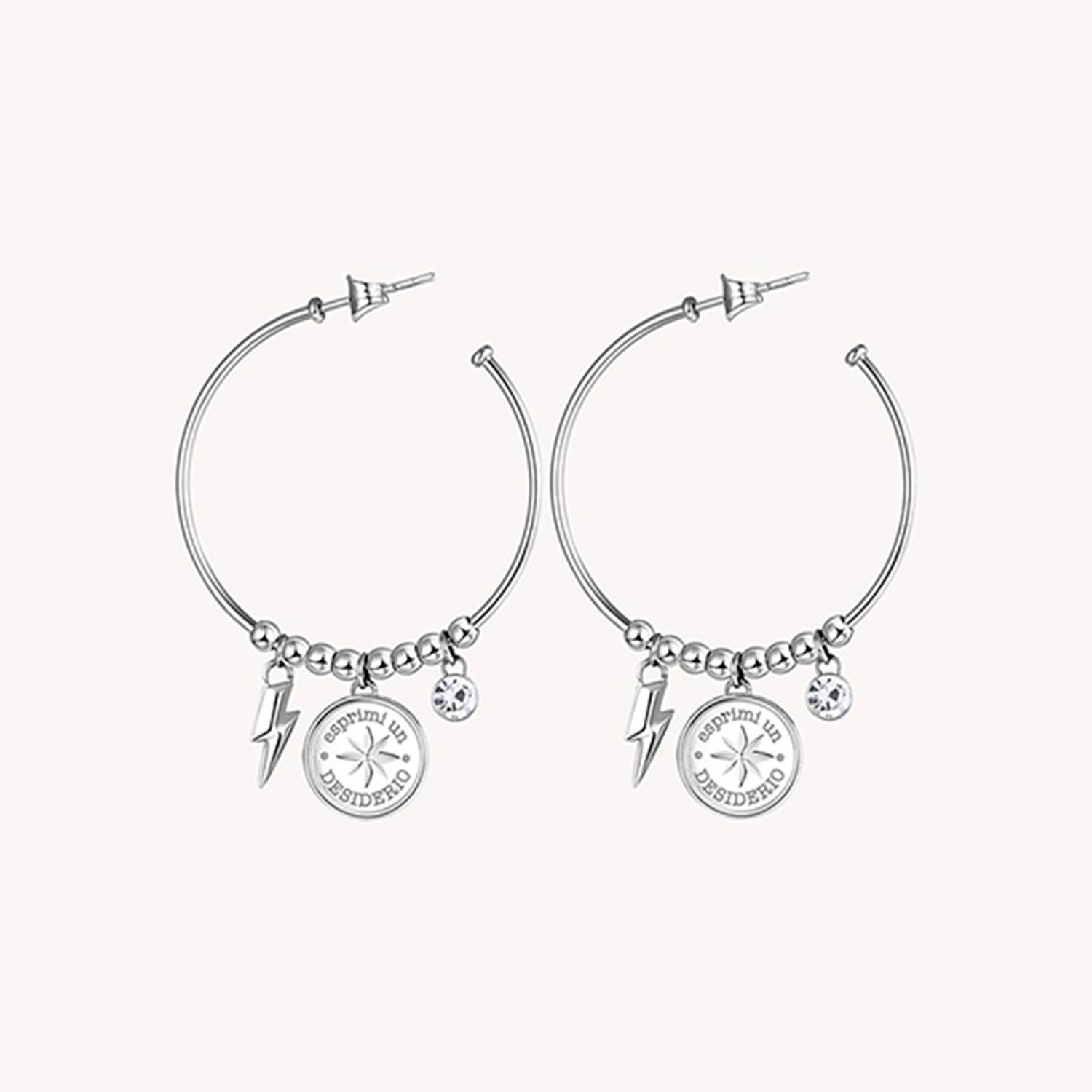 ARGOLLAS ACERO INOXIDABLE BROSWAY PLATEADO CHAKRA - 1