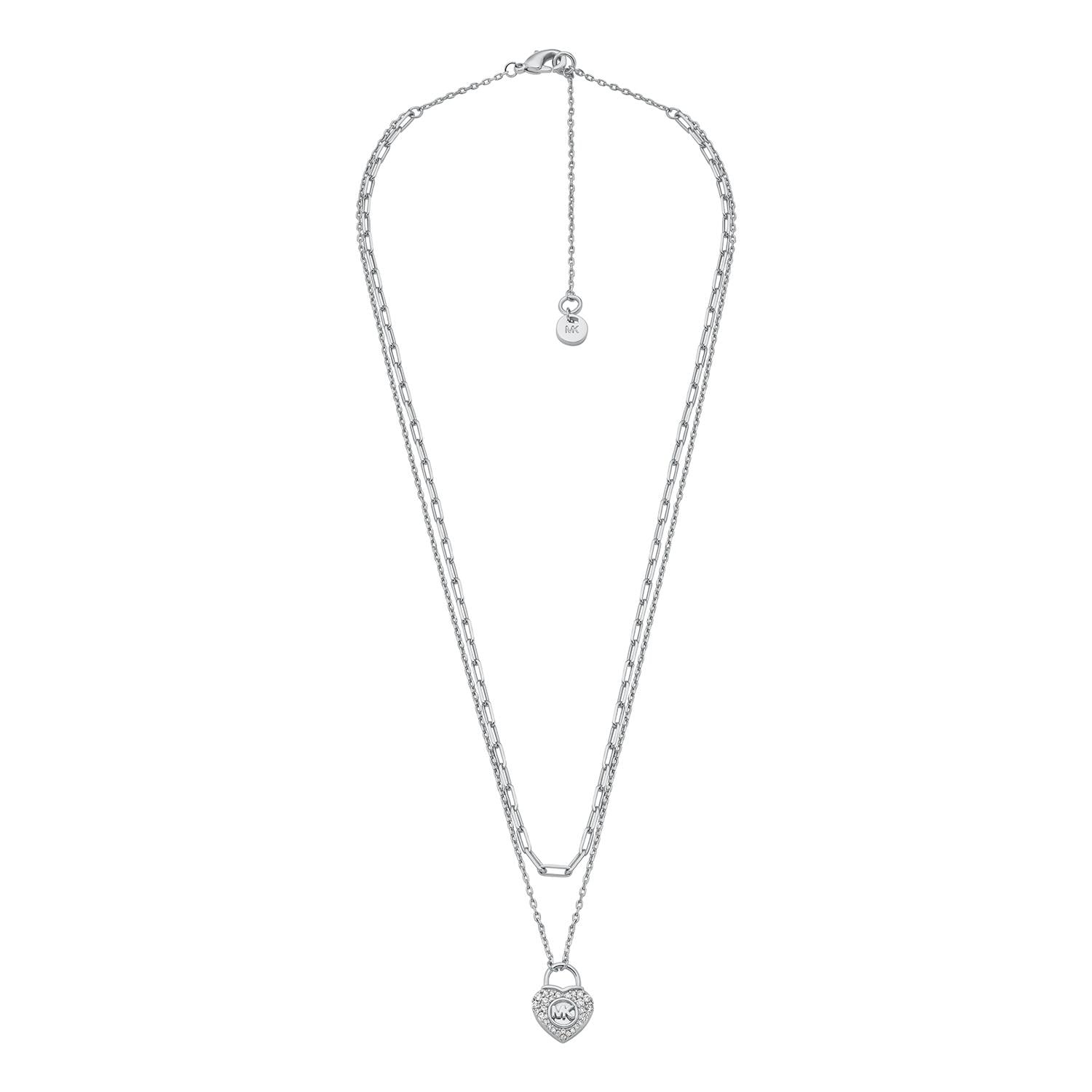 COLLAR MICHAEL KORS ACERO INOXIDABLE PLATEADO - 1