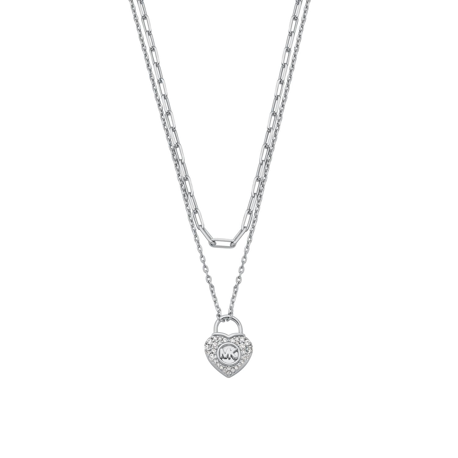 COLLAR MICHAEL KORS ACERO INOXIDABLE PLATEADO - 3