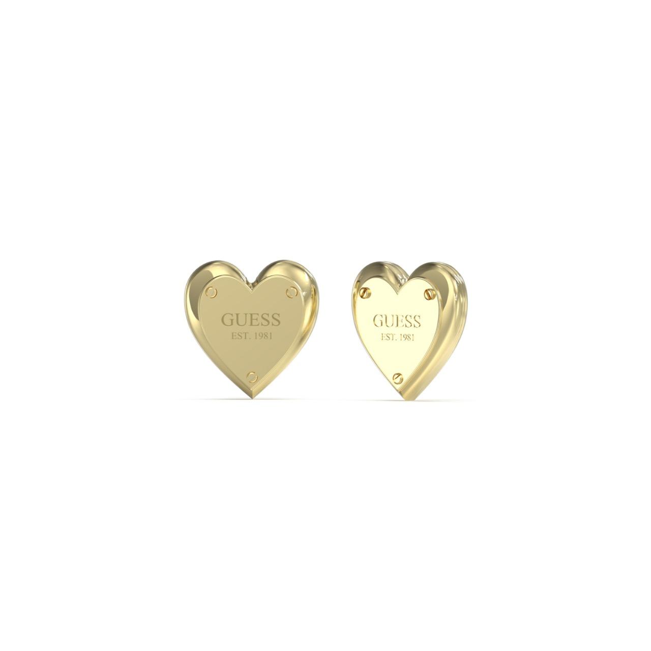 AROS ACERO INOXIDABLE GUESS DORADO - 1