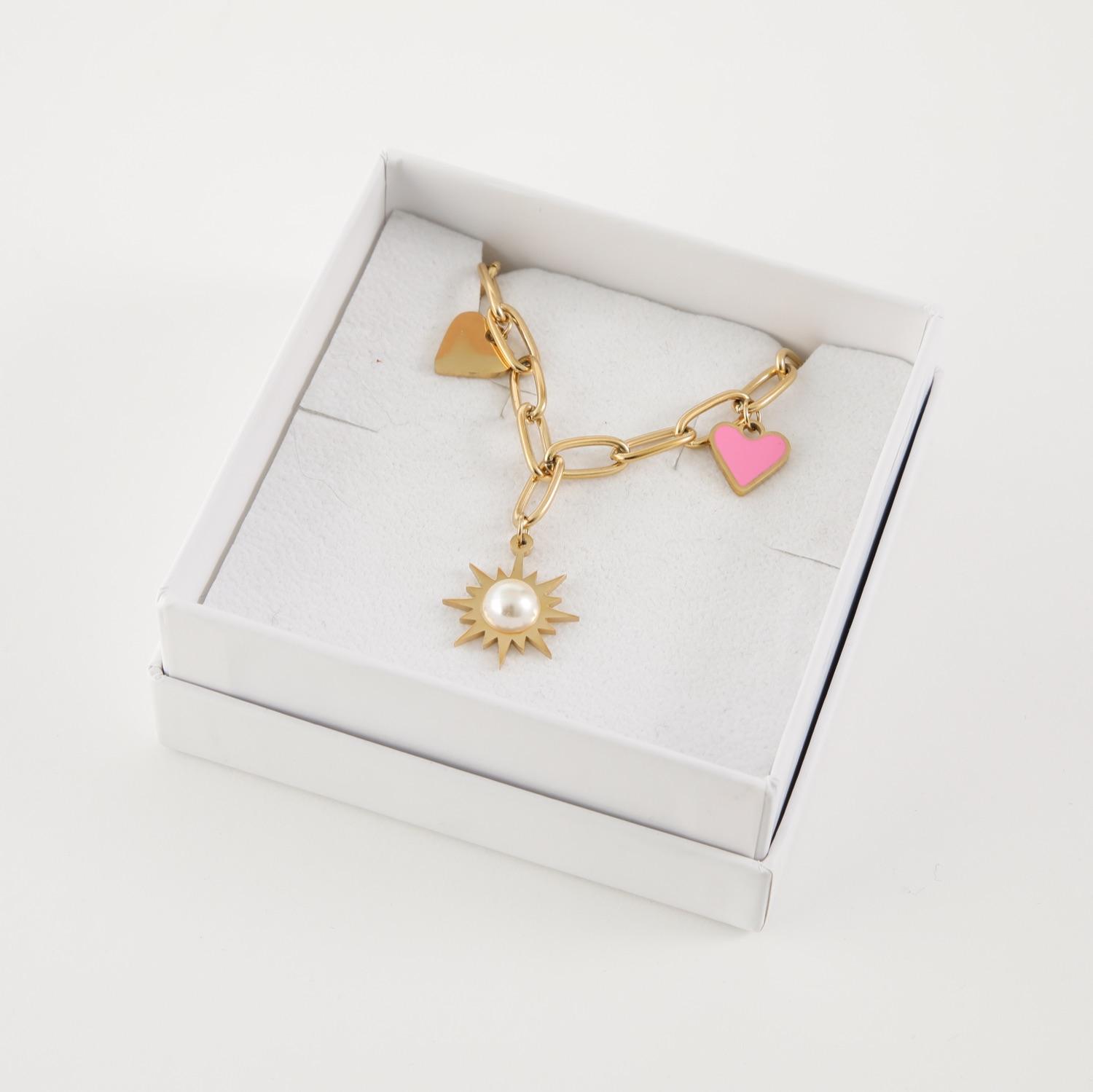 COLLAR 19V69 ITALIA ACERO INOXIDABLE DORADO MUJER STNE280 - 2