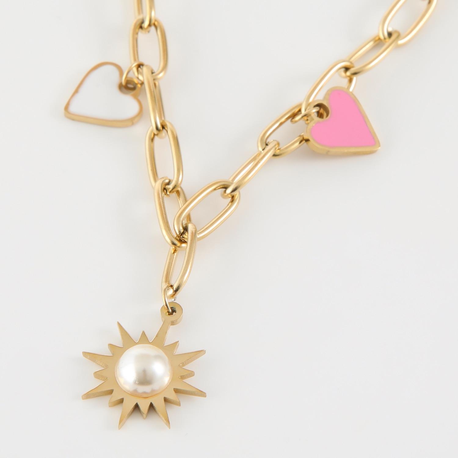 COLLAR 19V69 ITALIA ACERO INOXIDABLE DORADO MUJER STNE280 - 4