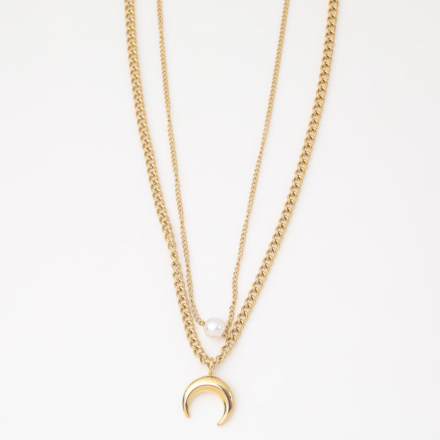 COLLAR 19V69 ITALIA ACERO INOXIDABLE DORADO - 1