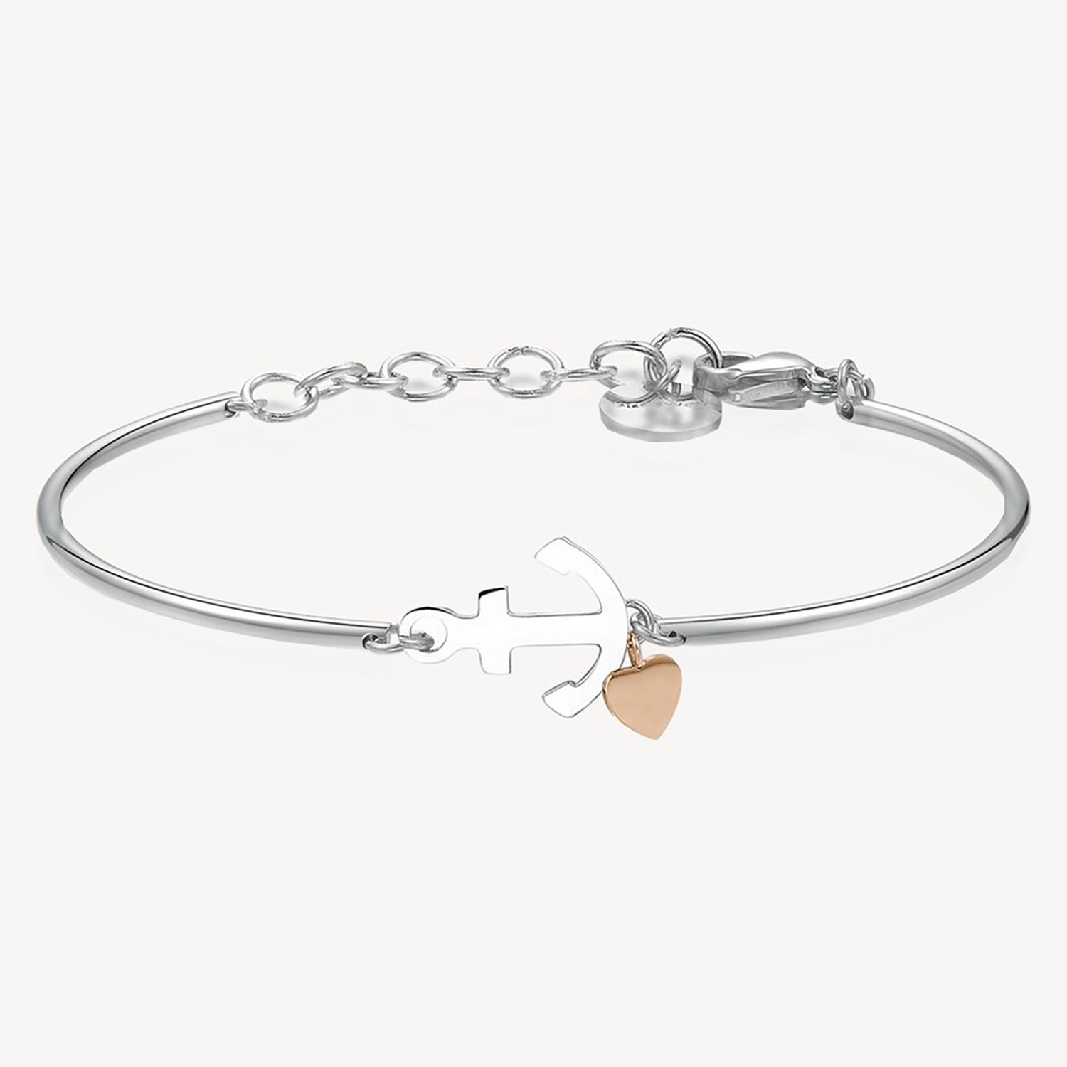 PULSERA BROSWAY CHAKRA PLATEADA ACERO - 1